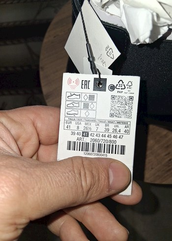 Siyah Deri bay  Bot - Görsel 2