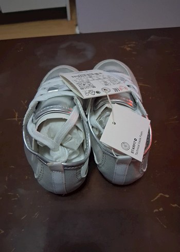 Gri kız  Çocuk Spor Ayakkabı Velcro - Görsel 5