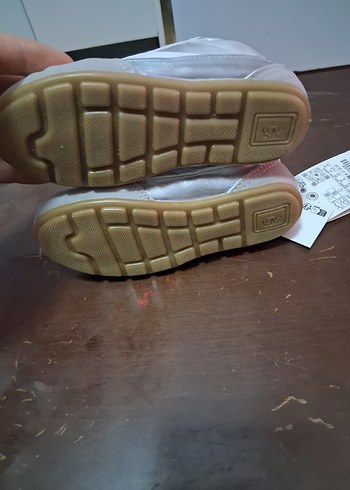 Gri kız  Çocuk Spor Ayakkabı Velcro - Görsel 3