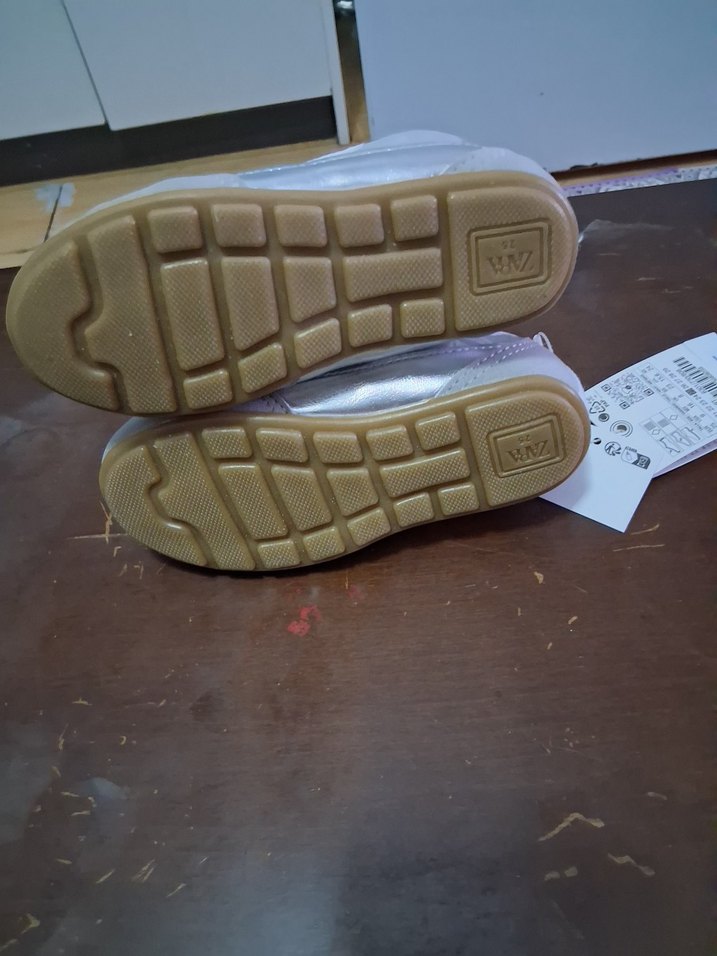 Gri kız  Çocuk Spor Ayakkabı Velcro - Görsel 2