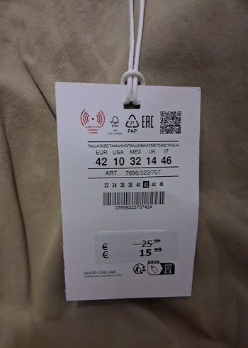 Bej Erkek Normcore Rozet - Görsel 2