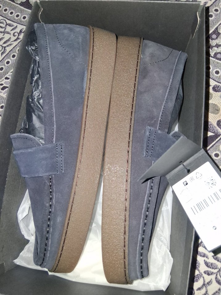 Gri Süet Erkek Loafer Ayakkabı - Görsel 3