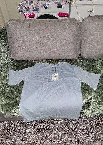 Mavi Denim Kadın Tişörtü, Kısa Kollu, Salaş - Görsel 3