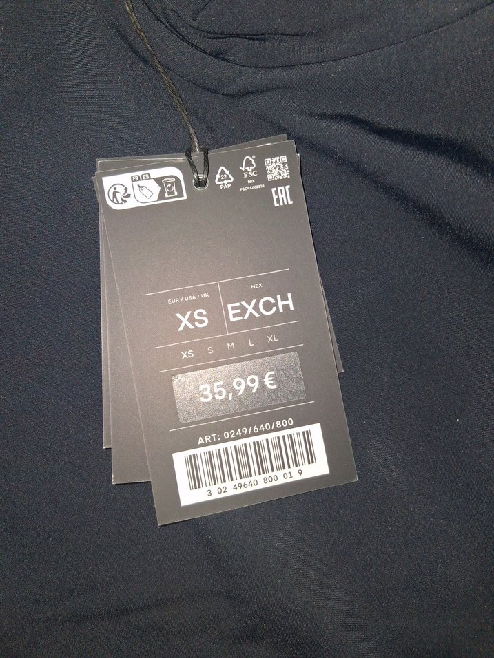 Gri Erkek XS Badge - EXCH - Görsel 2