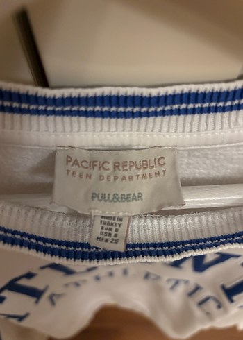 Beyaz Baskılı Atlanta Sweatshirt - Görsel 4