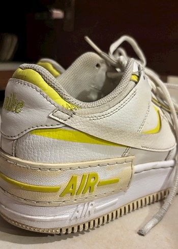 Nike Air Sarı Platform Spor Ayakkabı - Görsel 2