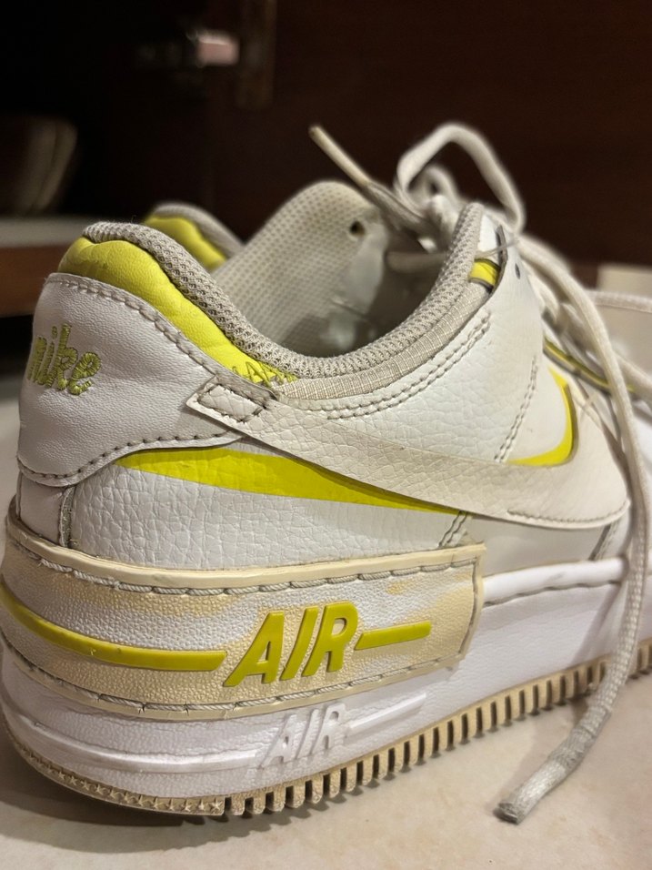 Nike Air Sarı Platform Spor Ayakkabı - Görsel 2