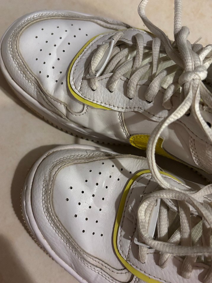 Nike Air Sarı Platform Spor Ayakkabı - Görsel 5