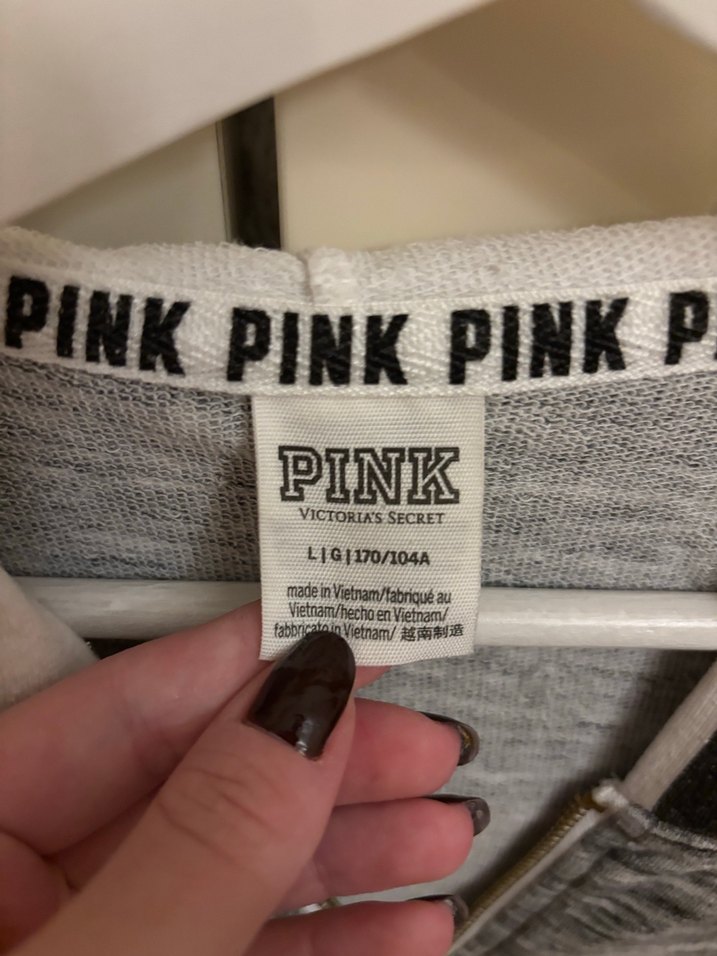 Gri Fermuarlı Kapüşonlu Kadın Sweatshirt - Görsel 2