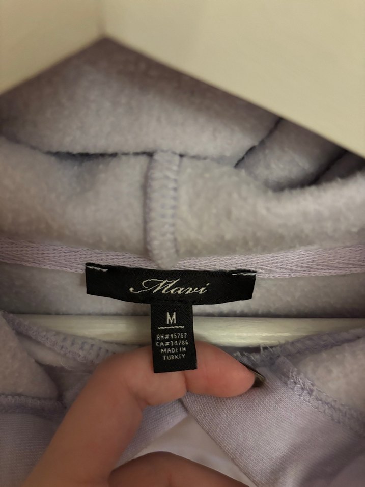 Gri Kapüşonlu Rahat Kadın Sweatshirt - Görsel 2