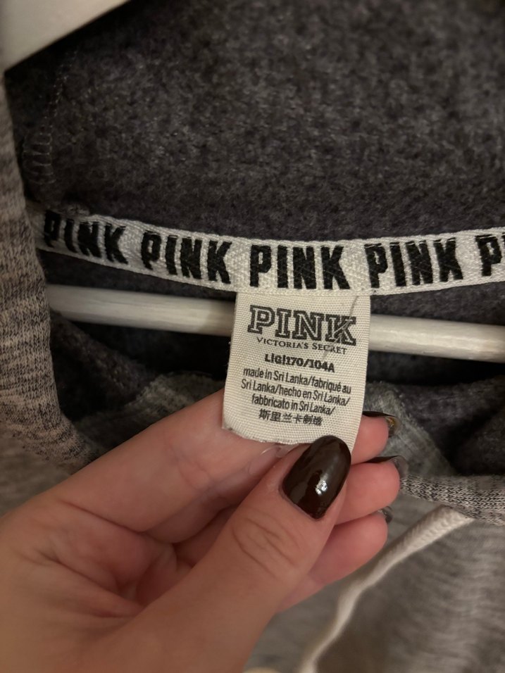 Gri Kapüşonlu Kadın Sweatshirt - Görsel 3