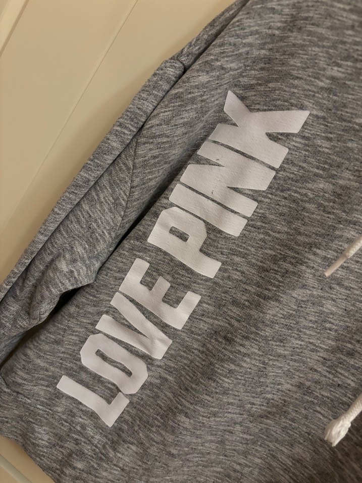 Gri Kapüşonlu Kadın Sweatshirt - Görsel 2