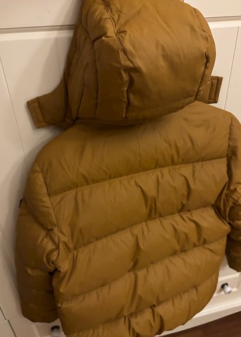 Kahverengi Kapitone Erkek Cocuk Mont/ 152 cm - Görsel 12