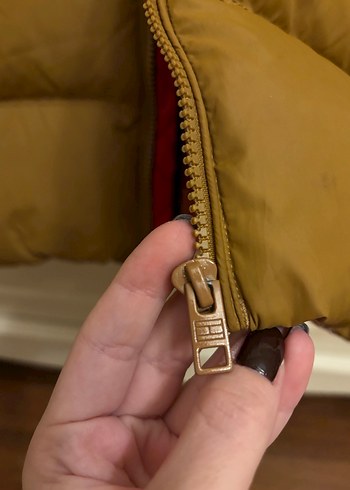 Kahverengi Kapitone Erkek Cocuk Mont/ 152 cm - Görsel 3