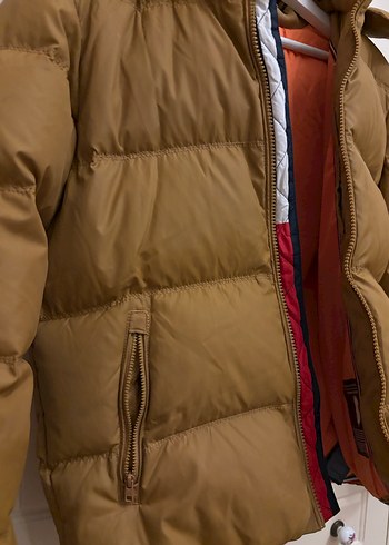 Kahverengi Kapitone Erkek Cocuk Mont/ 152 cm - Görsel 6