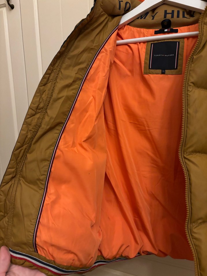 Kahverengi Kapitone Erkek Cocuk Mont/ 152 cm - Görsel 5