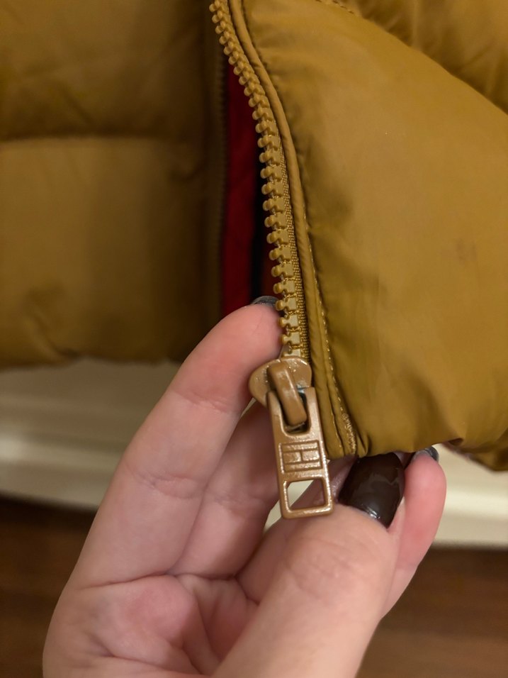 Kahverengi Kapitone Erkek Cocuk Mont/ 152 cm - Görsel 3