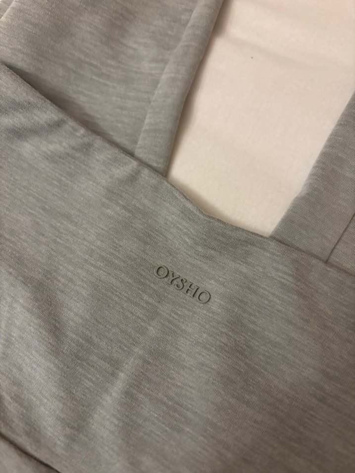 Gri İspanyol Paça Kadın Oysho Tayt - Görsel 2