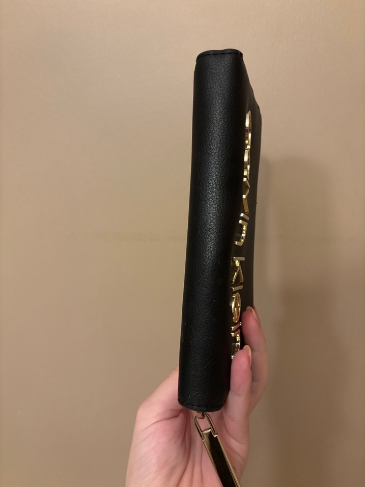 Calvin Klein Siyah Deri Fermuarlı Kadın Cüzdanı - Görsel 4