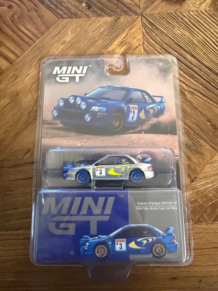 Mini GT Chase Mavi Subaru Impreza WRC 98 Oyu | Gardrops