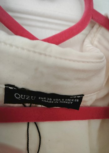 Kadın Beyaz Keten Düğmeli Gömlek - Görsel 3