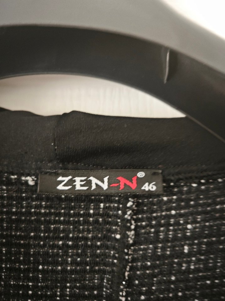 Gri Örgü Uzun Kadın Kaban - Görsel 2