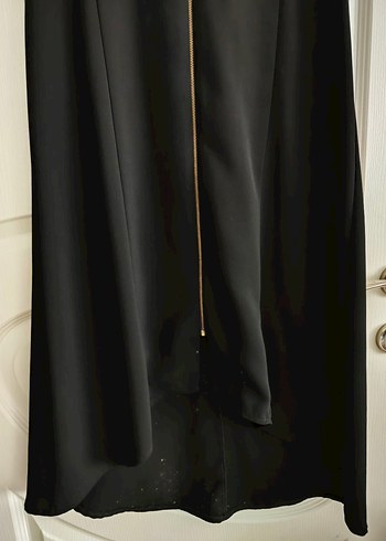 Siyah Uzun Kollu Fermuarlı tunik - Görsel 4