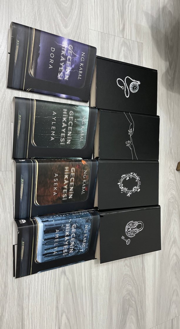 N.G. Kabal - Gecenin Hikayesi Roman Seti - Görsel 2