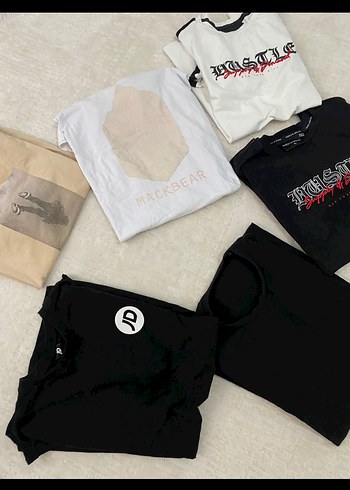 Erkek oversize tişörtler - Görsel 2