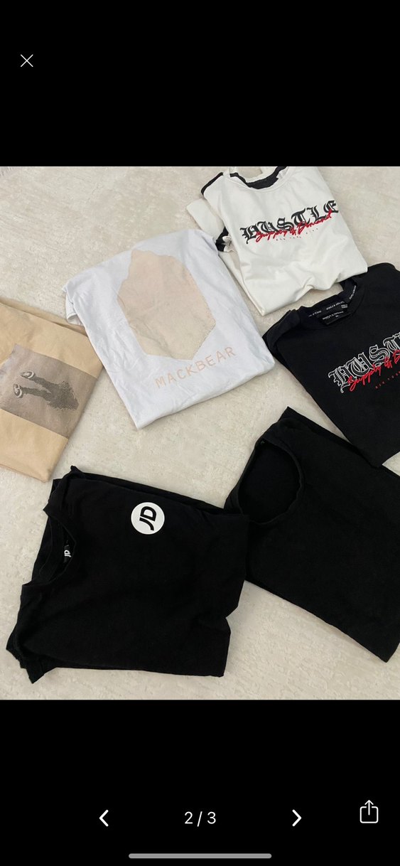 Erkek oversize tişörtler - Görsel 2