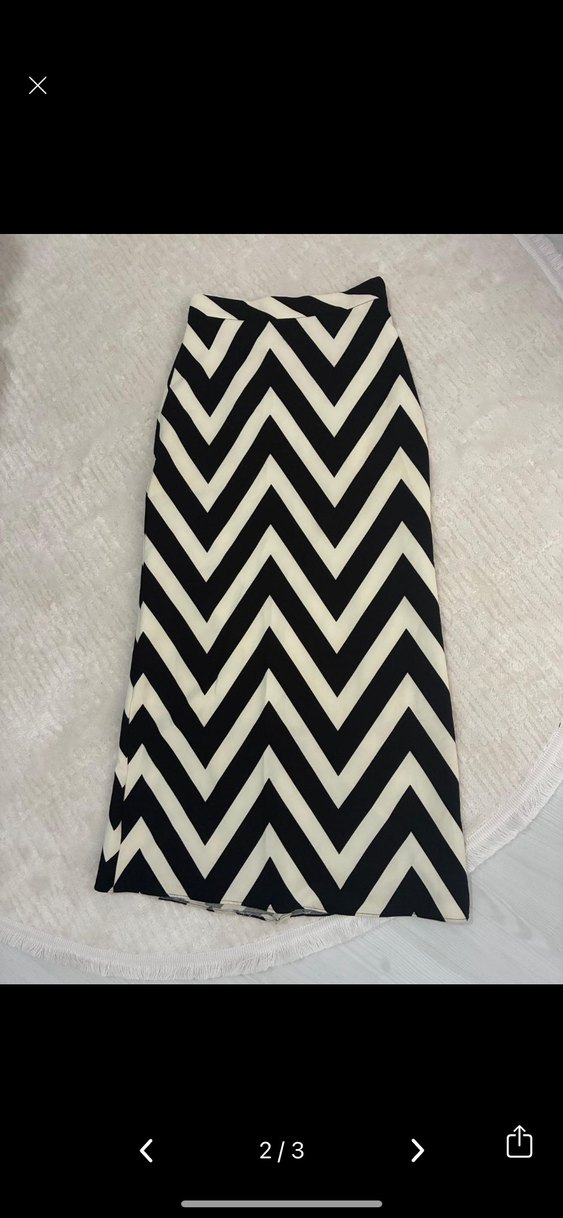 Cizgılı etek - Görsel 2