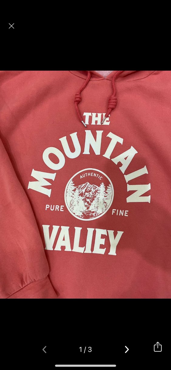 Turuncu Kapüşonlu Kadın Sweatshirt - Görsel 2