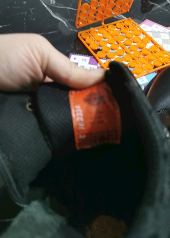 Erkek Siyah Biker Bot Bağcıklarını(HARLEY DAVİDSIN) ORJİNAL - Görsel 7