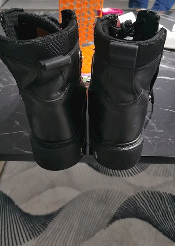 Erkek Siyah Biker Bot Bağcıklarını(HARLEY DAVİDSIN) ORJİNAL - Görsel 6