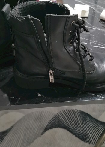 Erkek Siyah Biker Bot Bağcıklarını(HARLEY DAVİDSIN) ORJİNAL - Görsel 4