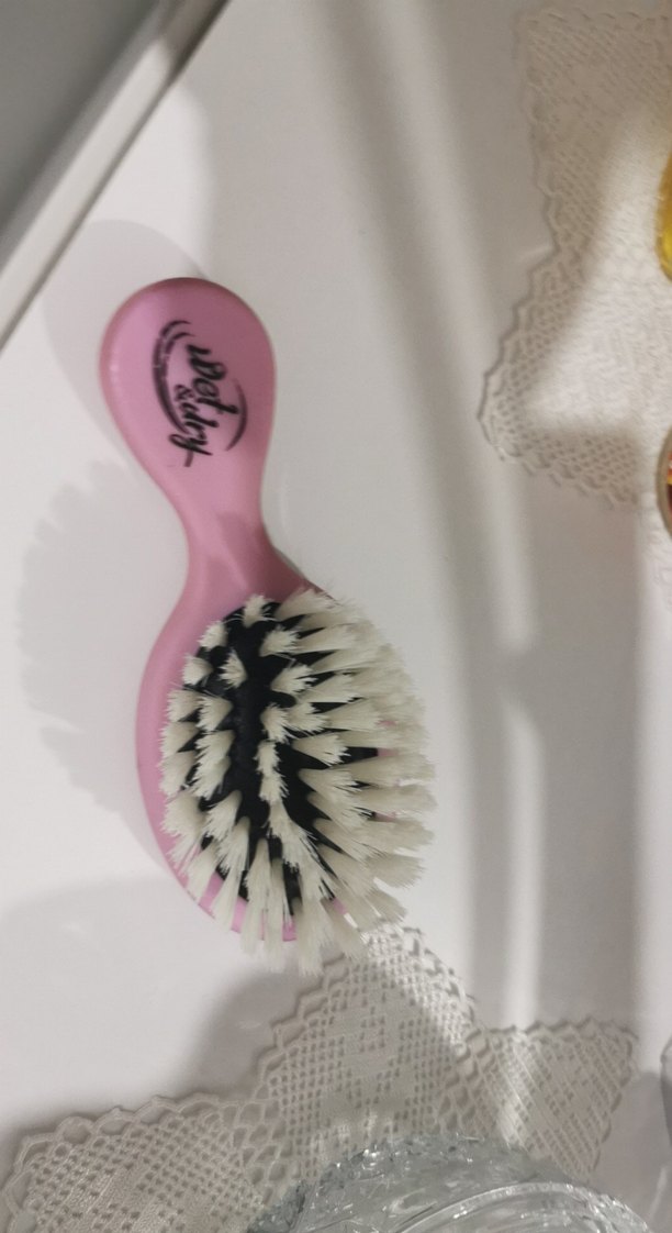 Pembe Saç Fırçası - Görsel 2