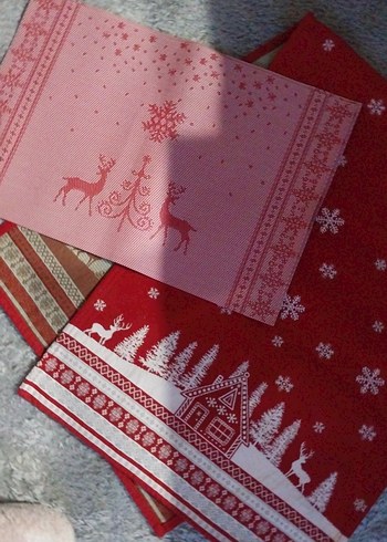 lcw home masa runner ve ikili yemek servisi - Görsel 2