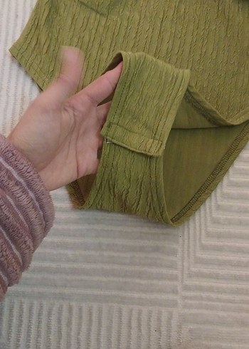 Kadın tek kollu cıtçıtlı bluz tasarım yurtdısından alındı - Görsel 3