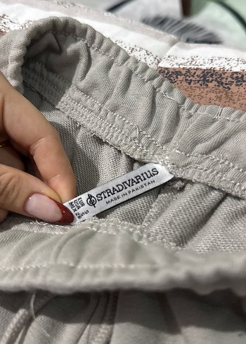 Gri Rahat Kesim Kadın Eşofman Altı - Görsel 2