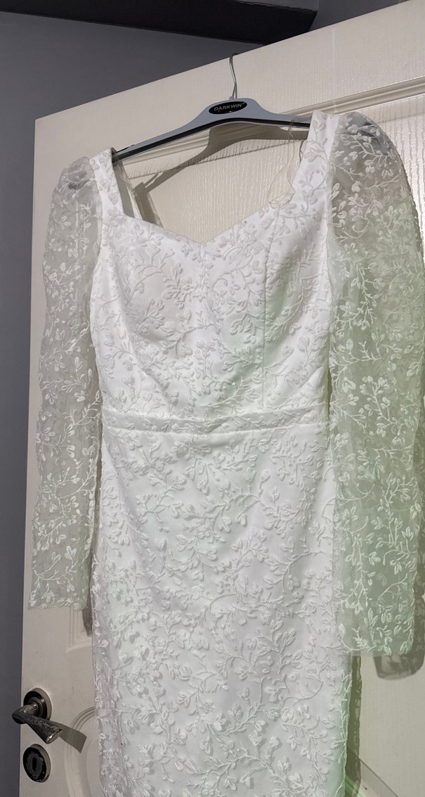 söz isteme elbise beyaz. - Görsel 2