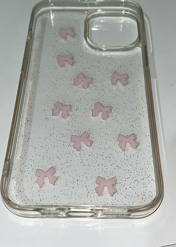 Pembe Fiyonk Detaylı Telefon Kılıfı - Görsel 2