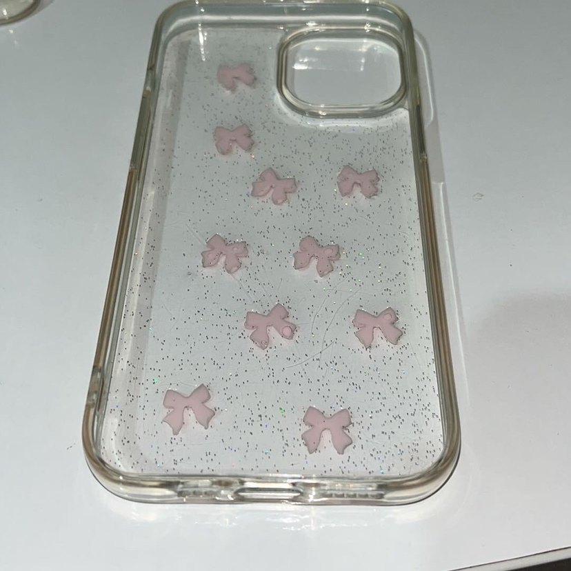 Pembe Fiyonk Detaylı Telefon Kılıfı - Görsel 2