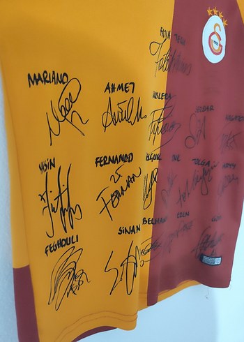 İMZALI GALATASARAY FORMASI - Görsel 3