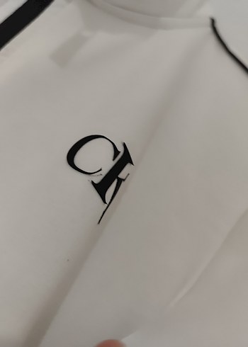 Calvin klein Beyaz Uzun Kollu Spor Ceket - Görsel 6