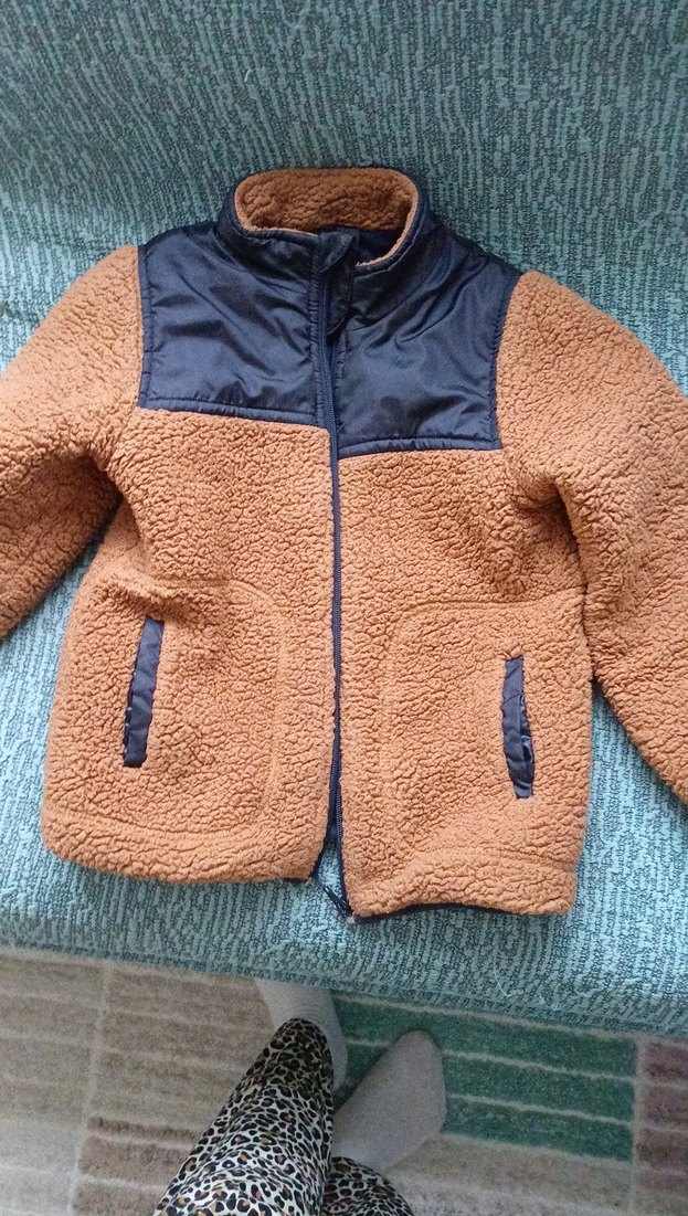 Kahverengi Kürklü Erkek Çocuk Kaban - Görsel 3