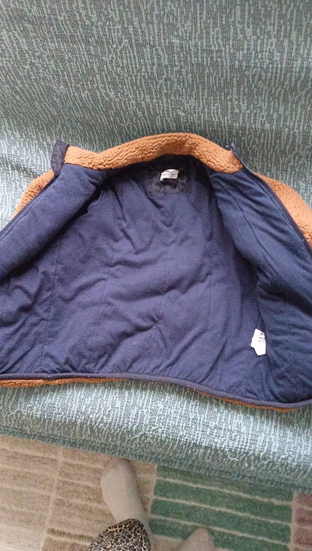 Kahverengi Kürklü Erkek Çocuk Kaban - Görsel 2