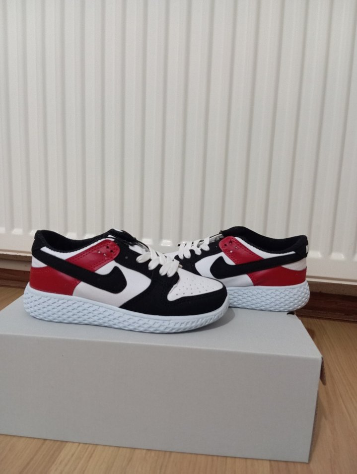 nike çocuk Renkli Bağcıklı  Spor Ayakkabı - Görsel 2