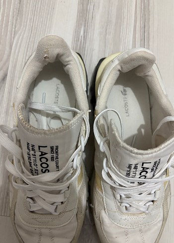 Erkek Beyaz Bağcıklı Spor Ayakkabı 42 - Görsel 2