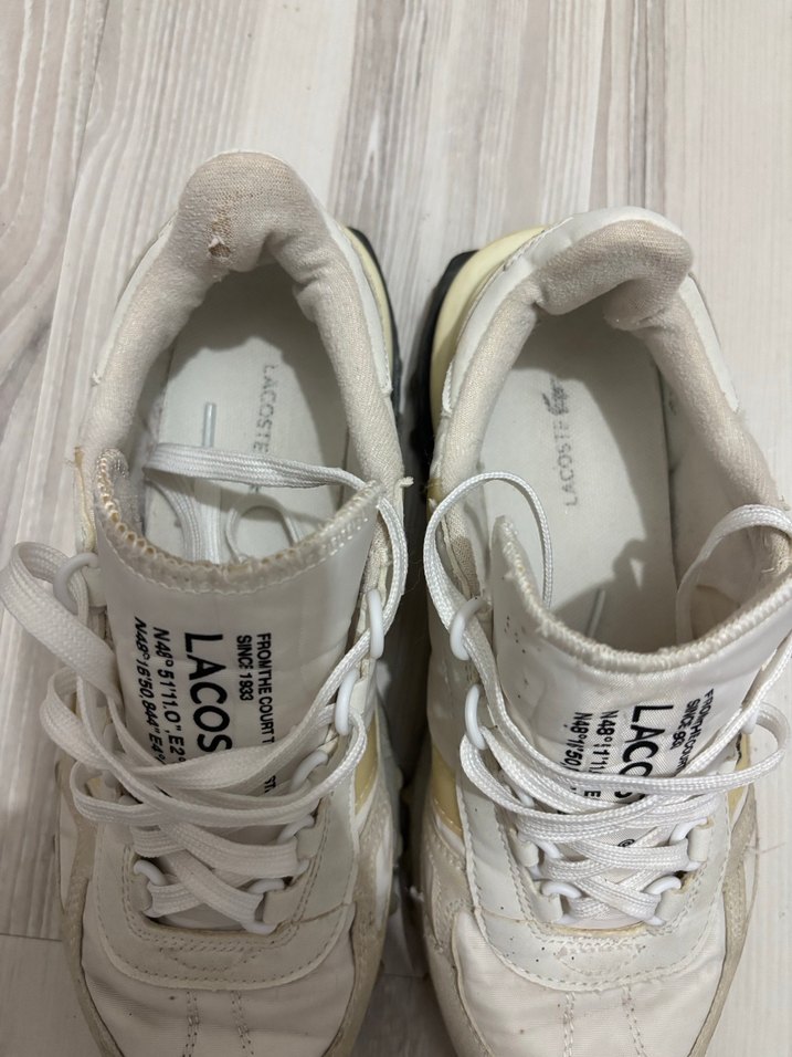 Erkek Beyaz Bağcıklı Spor Ayakkabı 42 - Görsel 2