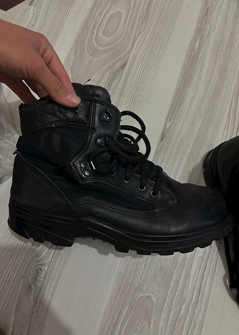 Siyah Bağcıklı Erkek Kauçuk Bot - Görsel 5